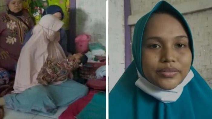 Akhirnya Terungkap Sosok Suami Siti Zainah (25), Wanita yang Mengaku Melahirkan Tanpa Hamil