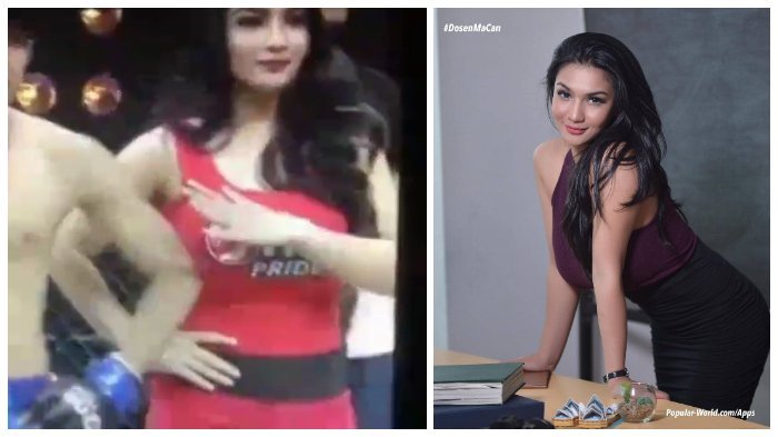 Intip Foto-foto si Cantik Gadis Ring Siva yang Viral Akibat Tersenggol Petarung MMA