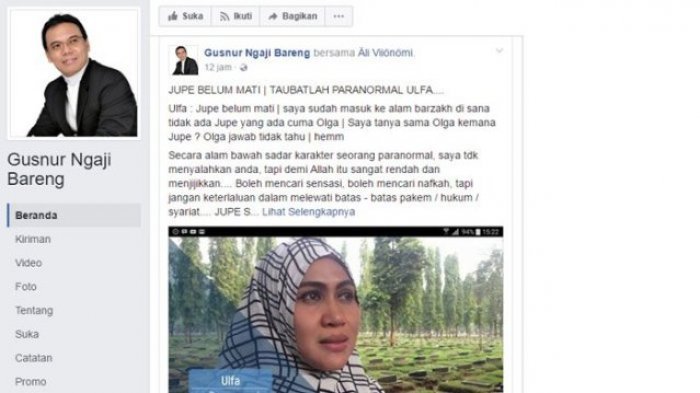 Giliran Mbah Mijan Kecam Paranormal Ulfa yang Sebut Jupe Belum Meninggal