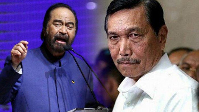 Luhut Panjaitan Terlempar dari Kabinet Jokowi? Digantikan Surya Paloh, Ini Jawaban Istana. .