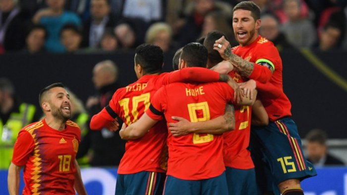 SERU! JERMAN vs SPANYOL, Hasil Pertandingan Pagi Tadi Berakhir Imbang