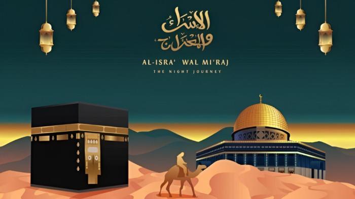 ISRA MIRAJ- Ilustrasi peringatan Isra Miraj 2026.