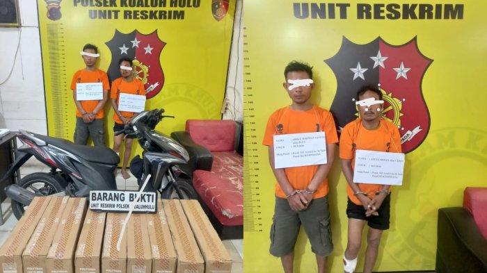 Unit Reskrim Polsek Kualuh Hulu Tangkap Pelaku Bajing Loncat, Satu Diberi Tindakan Tegas Terukur