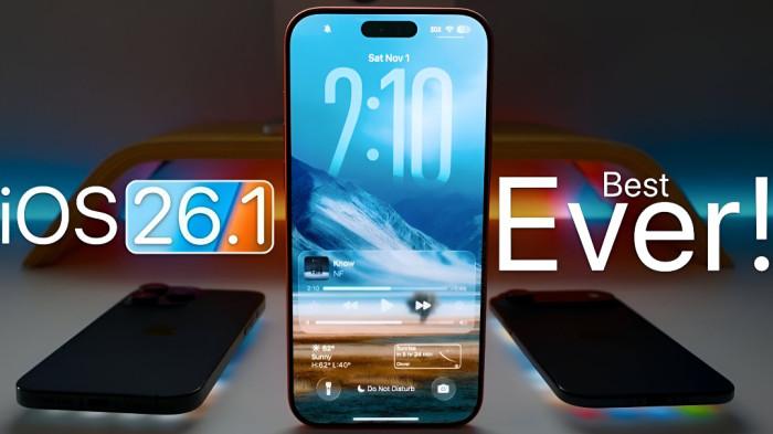 UPDATE TERBARU- Apple merilis iOS 26.2.1 dan iPadOS 26.2.1 pada 26-27 Januari 2026 sebagai pembaruan minor yang fokus pada dukungan AirTag generasi kedua beserta perbaikan bug.