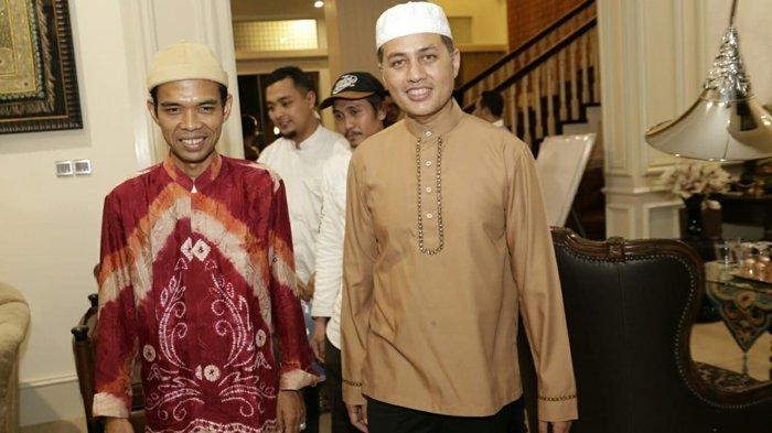 Tiba di Medan Ustad Abdul Somad (UAS) Hadiri Jamuan Makan Malam di Kediaman Wakil Gubernur Sumut