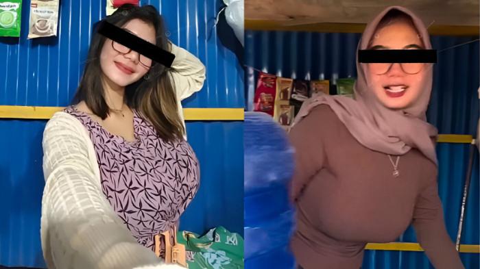 VIRAL- Winda Can, pedagang jus di Jakarta viral setelah videonya di kamar mandi memainkan botol parfum beredar.