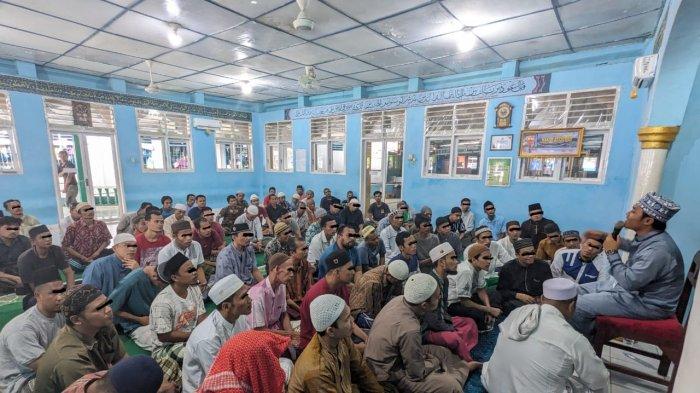 Perdalam Ilmu Agama, Lapas Rantauprapat Adakan Pengajian Rutin untuk Warga Binaan