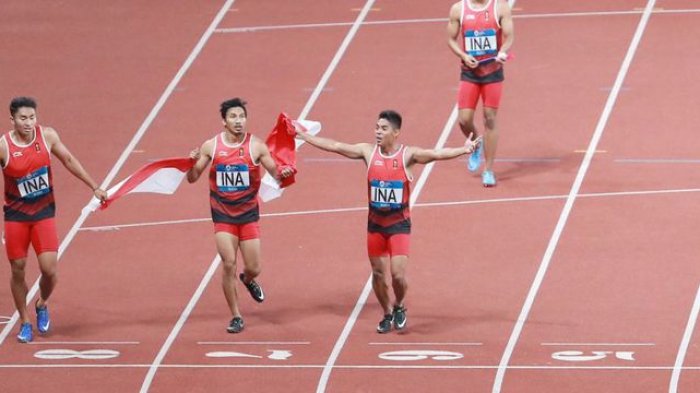 Kejutan Zohri Cs Raih Medali Perak, Kalahkan China