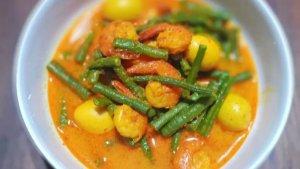 Resep Gulai Kacang Panjang Udang Telur Puyuh yang Bikin Ketagihan