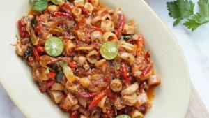 Resep Asin Cumi Sambal Pedas yang Bikin Keringat Mu Mengucur saat Mencicipnya