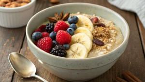 Resep Oatmeal Topping Buah, Makanan Sehat Atasi Breakout