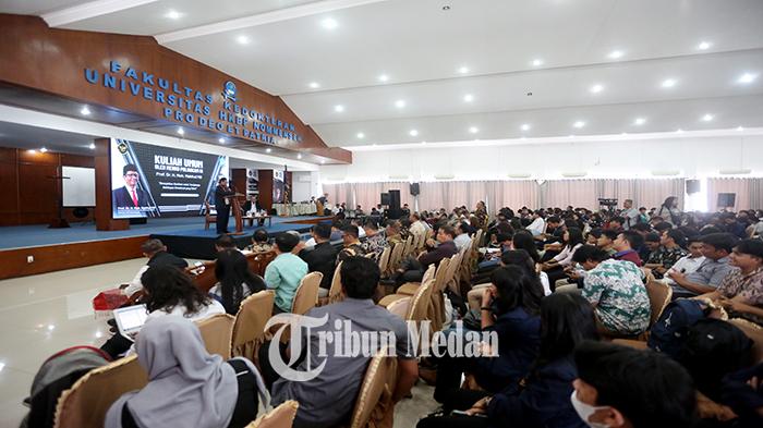 Berita Foto: HUKUM Tak Tegak Tanpa Perbaikan Sistem Politik, Mahfud MD Isi Kuliah Umum di Nommensen - 15012024_KULIAH-UMUM_ABDAN-SYAKURO-10.jpg