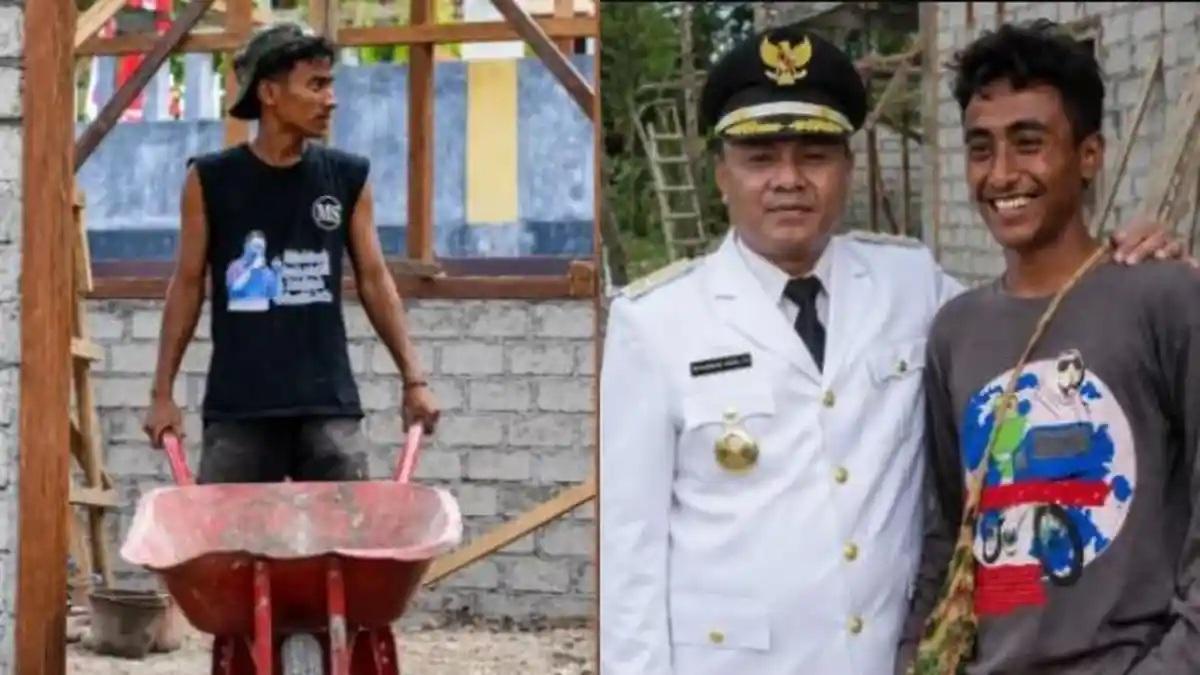 Rafdi Rashid Sosok Rafdi Maradjabessy Anak Wakil Walkot Pilih Jadi Kuli Bangunan ...