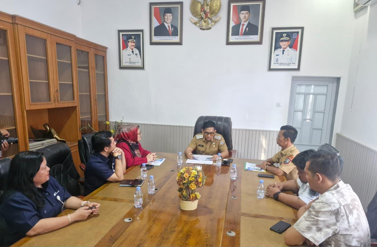 BPJS Ketenagakerjaan Binjai Temui Wakil Wali Kota, Upaya Perluas Cakupan Jaminan Sosial Bagi Pekerja - Tribun-medan.com
