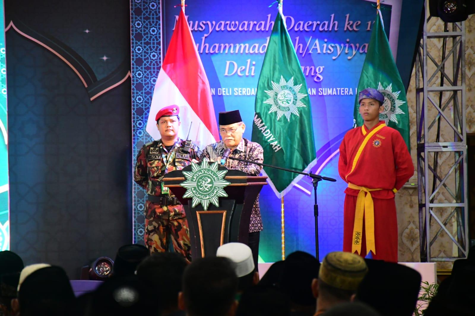 Hadiri Musda Muhammadiyah dan Aisyiyah, Yusuf Siregar: Lahir Program yang Bersinergi dengan Pemkab
