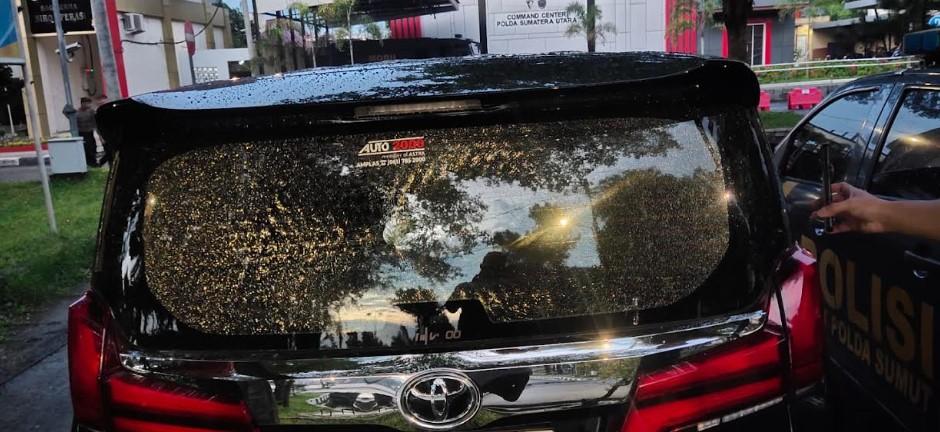 Mobil Anggota DPRD Sumut Dilempari OTK di Belawan, Begini Kata Polda Sumut