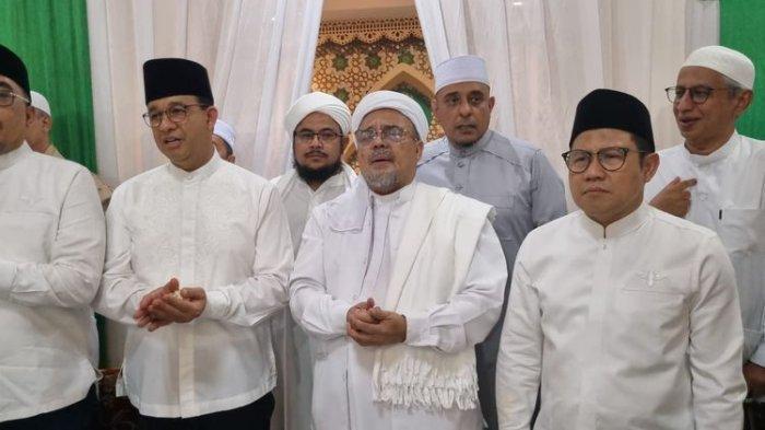 Terkuak Niat Anies Baswedan - Cak Imin Temui Habib Rizieq Malam Hari, Tampak Kumpul Bareng PA 212