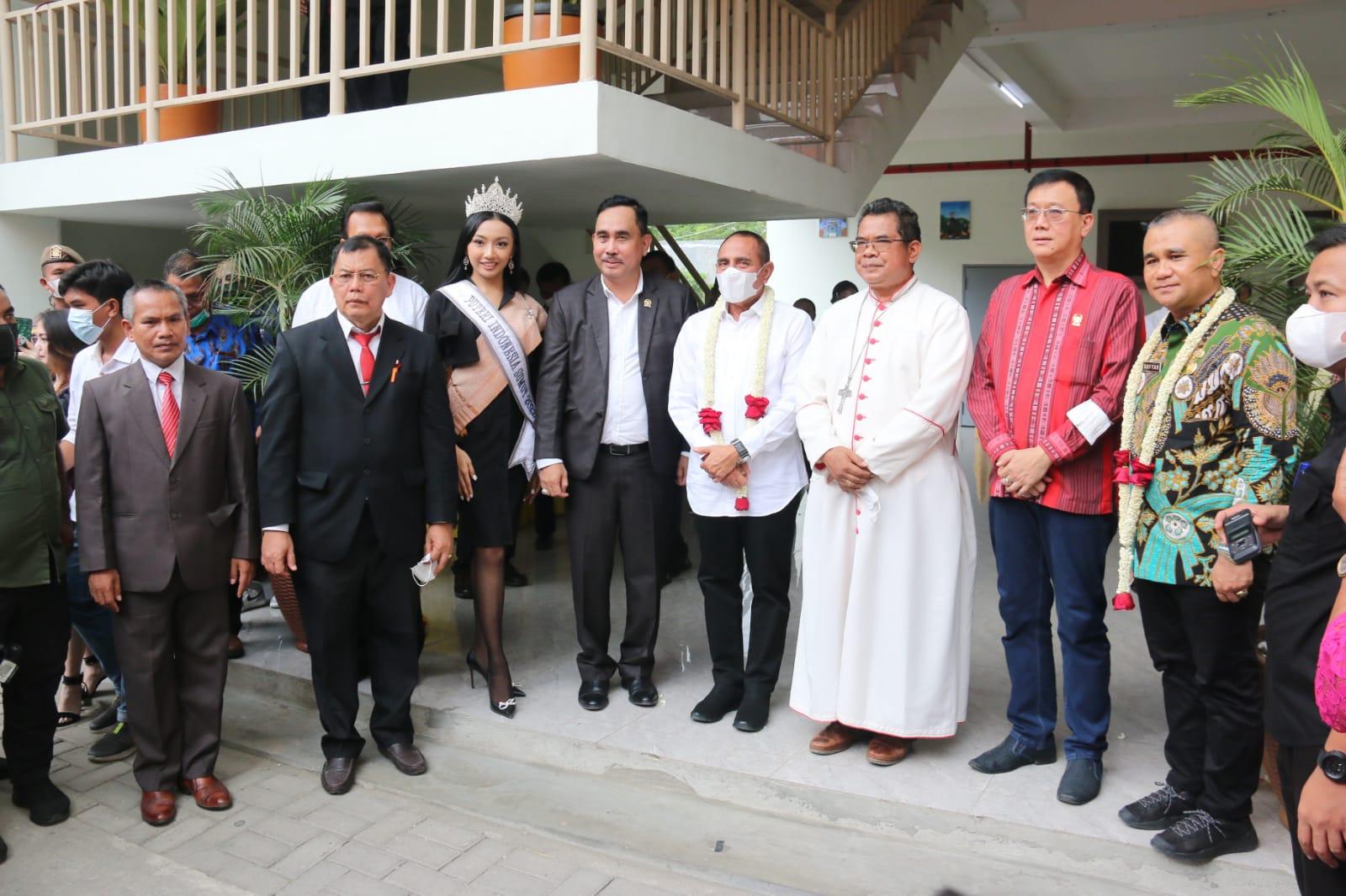 Peresmian Gedung Sekolah Santo Thomas, Wali Kota Medan Bobby Harap Kualitas Pendidikan Meningkat