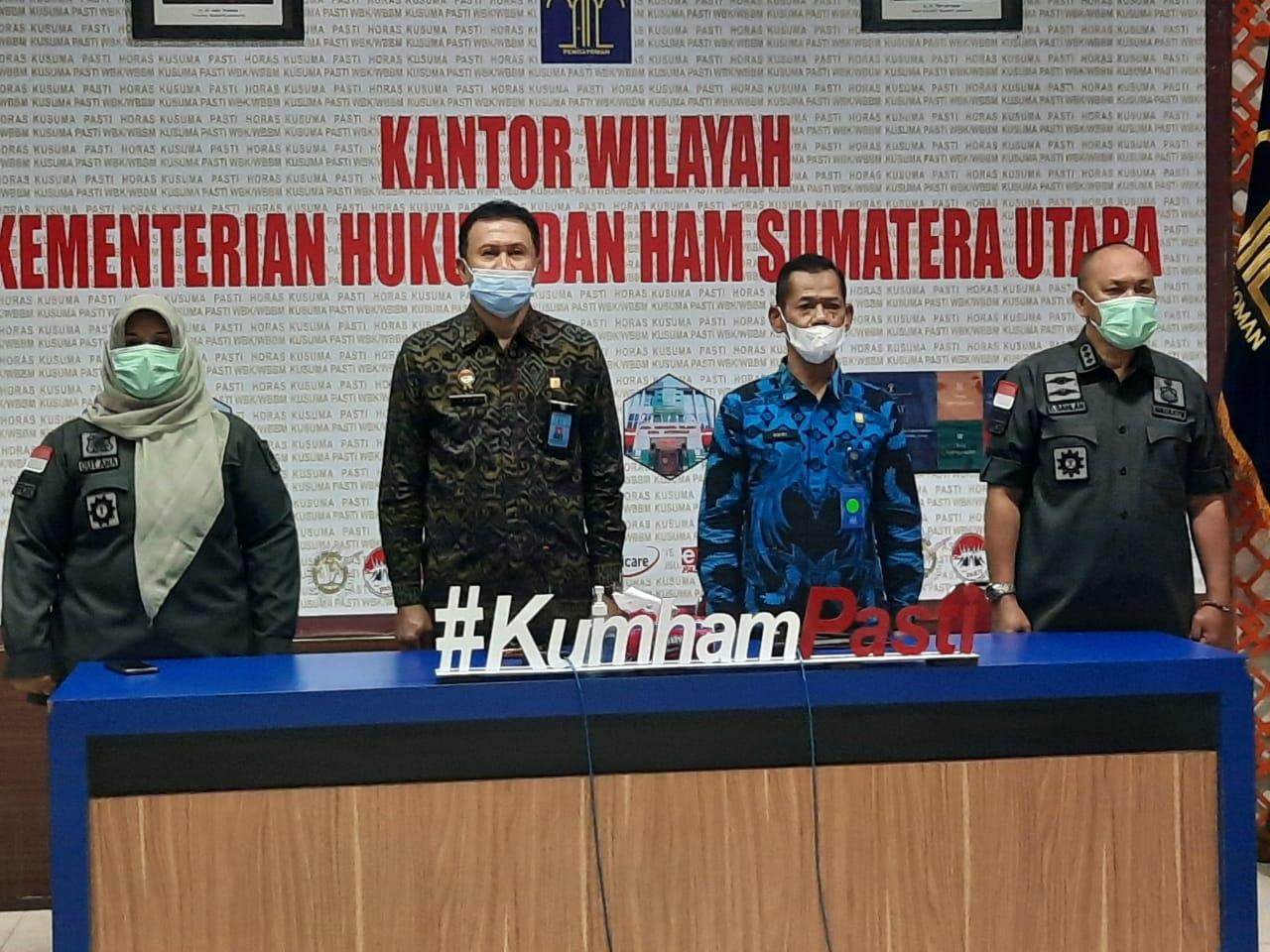 Kembangkan Kompetensi Pegawai, Kanwil Kemenkumham Sumut Turut Sukseskan Kick Off Imigrasi Belajar