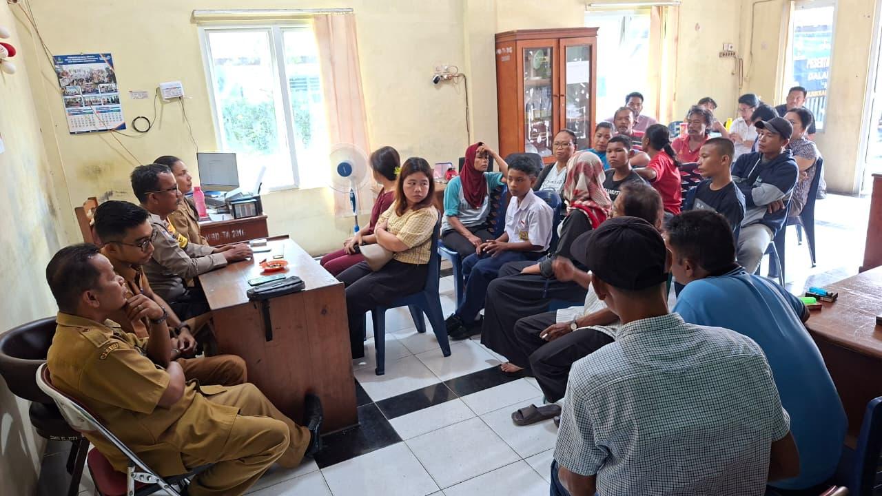 Tawuran Remaja hingga Warga Kena Sasaran, Polres Sibolga Gelar Problem Solving