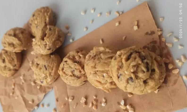 Resep Chewy Choco Peanut Cookies, Referensi Kue Lebaran Kekinian