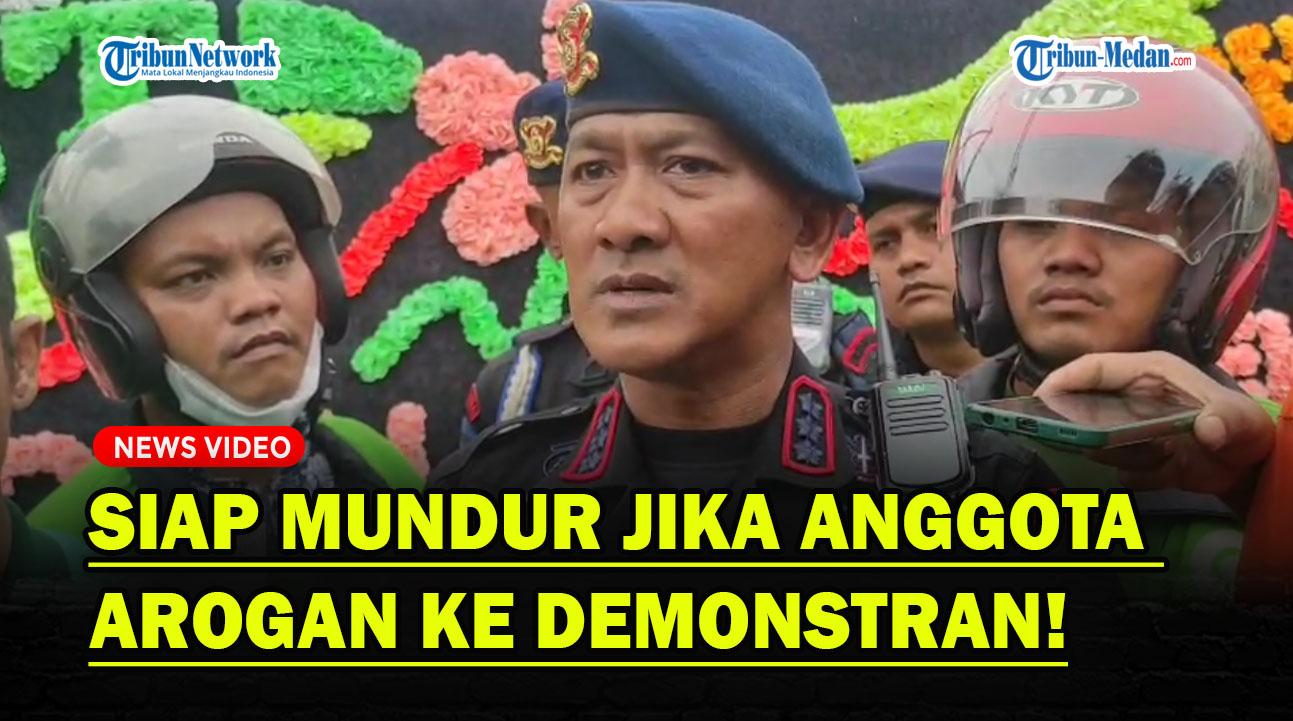 DANSAT BRIMOB SIAP MUNDUR Jika Anggota Arogan ke Demonstran❗