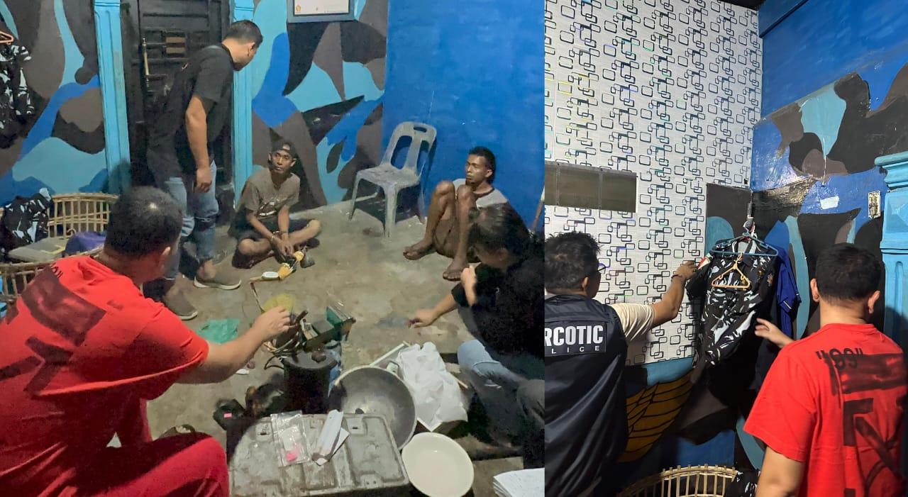 Kantor AMPI di Medan Jadi Markas Produksi Ekstasi, Dua Pelaku Ditangkap Ditnarkoba Polda Sumut