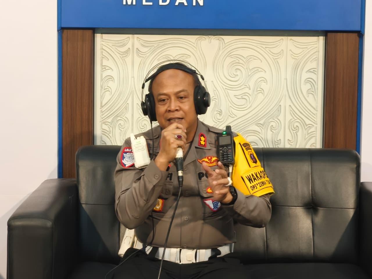 Polda Sumut Ajak Warga Bangun Budaya Tertib Berlalu Lintas pada Operasi Zebra Toba 2025