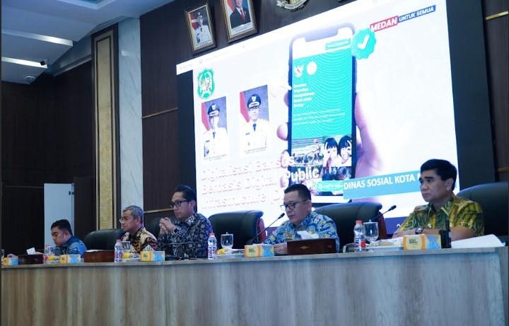 Wali Kota Medan Rico Waas Targetkan Pendaftaran Perlinsos Rampung dalam Dua Bulan - Tribun-medan.com