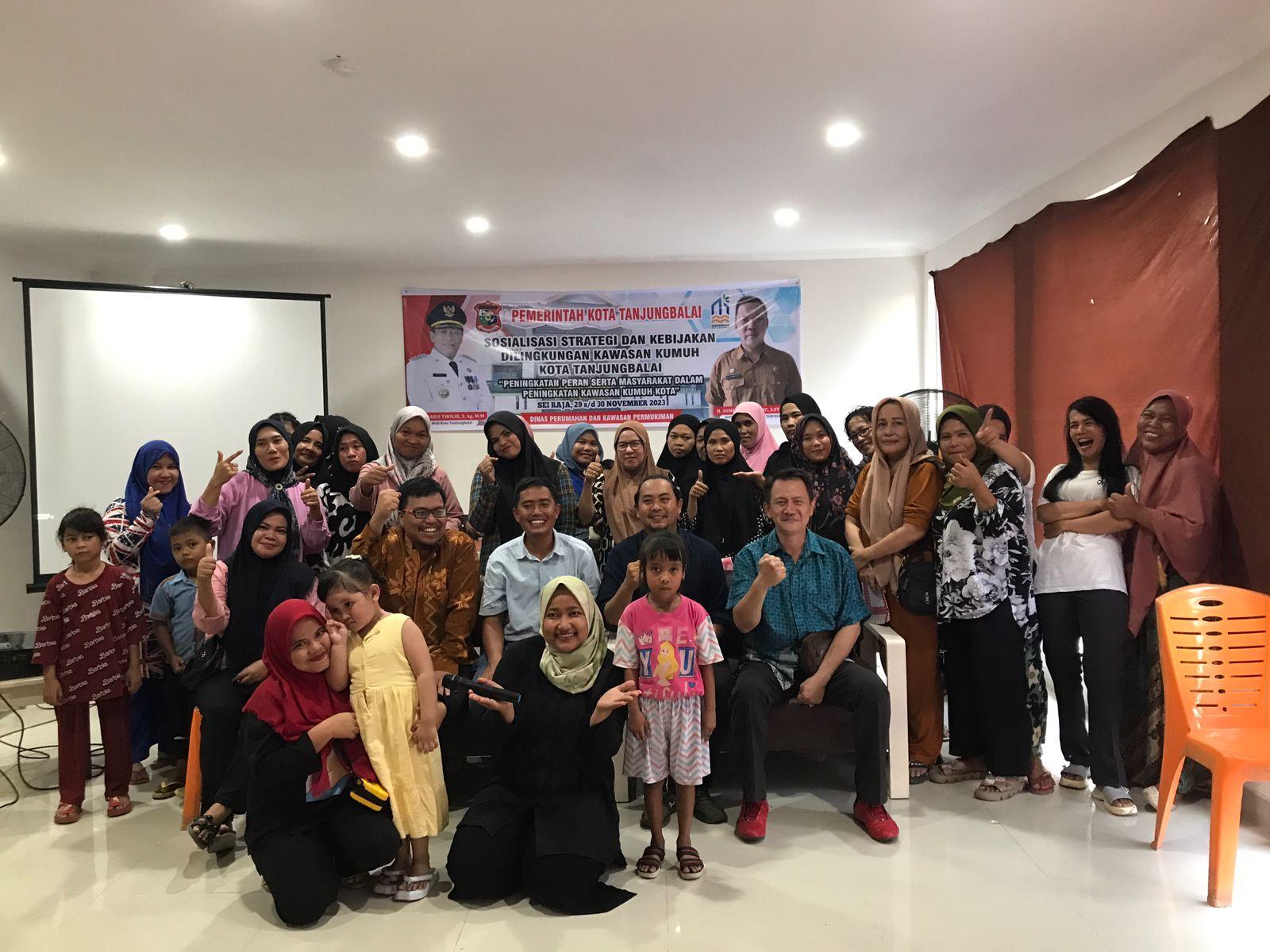 Dinas Perkim Tanjungbalai Ajak Masyarakat Dalam Mengentaskan Kawasan Kumuh