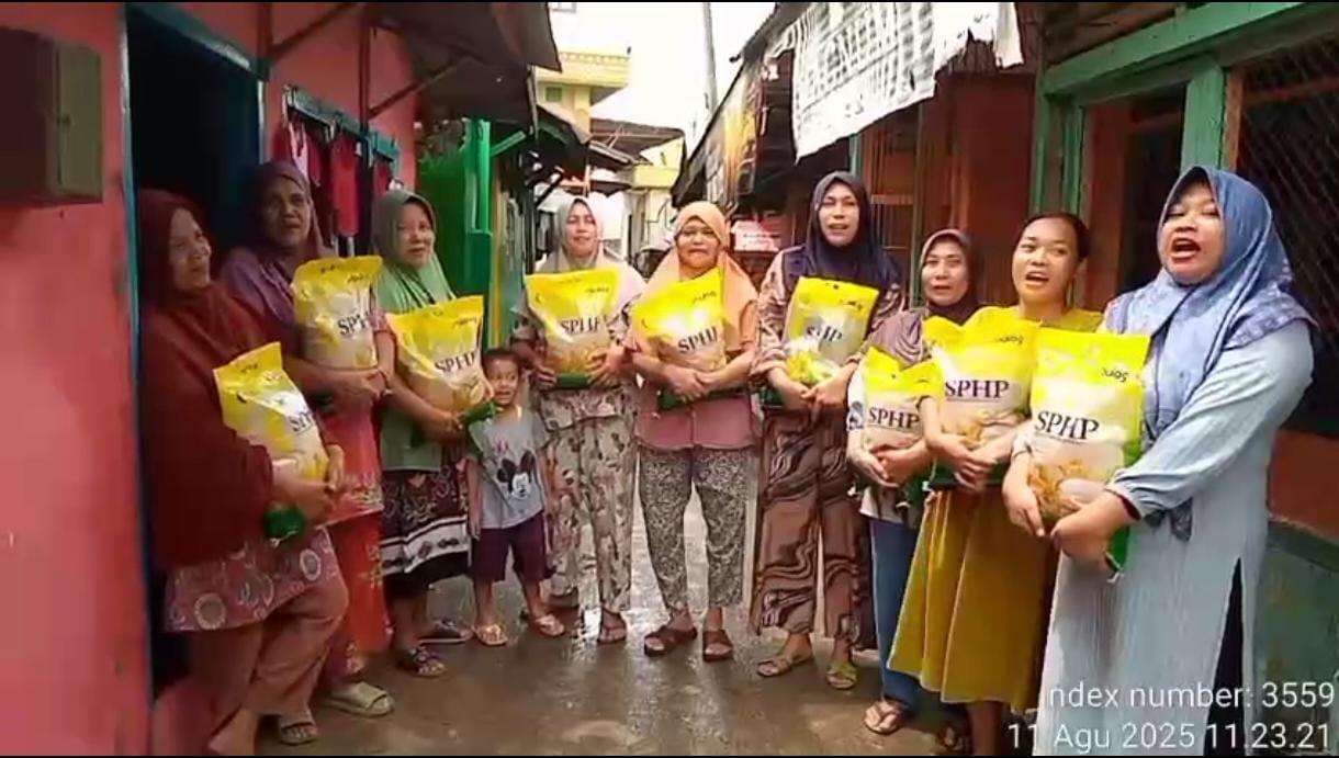 Direktorat Polairud Polda Sumut Gelar Gerakan Pangan Murah, Salurkan 5 Ton Beras SPHP untuk Warga