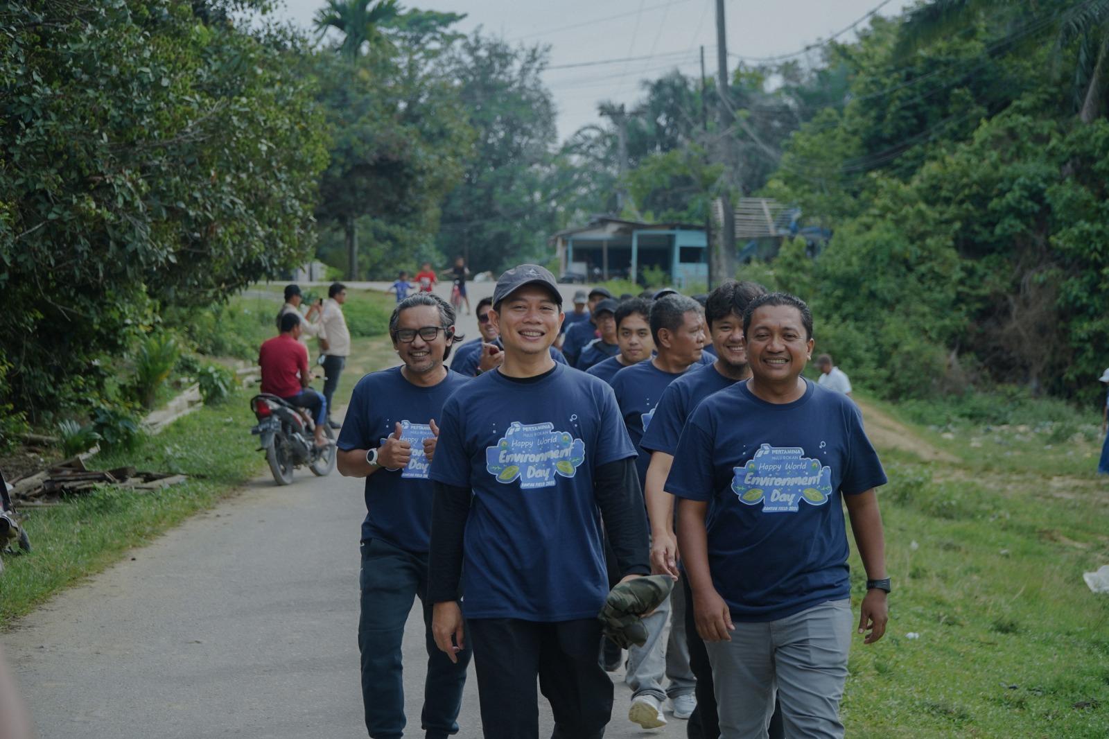 Langkah Nyata Pertamina EP Rantau, Penghijauan Wilayah Operasional untuk Energi Berkelanjutan - Tribun-medan.com