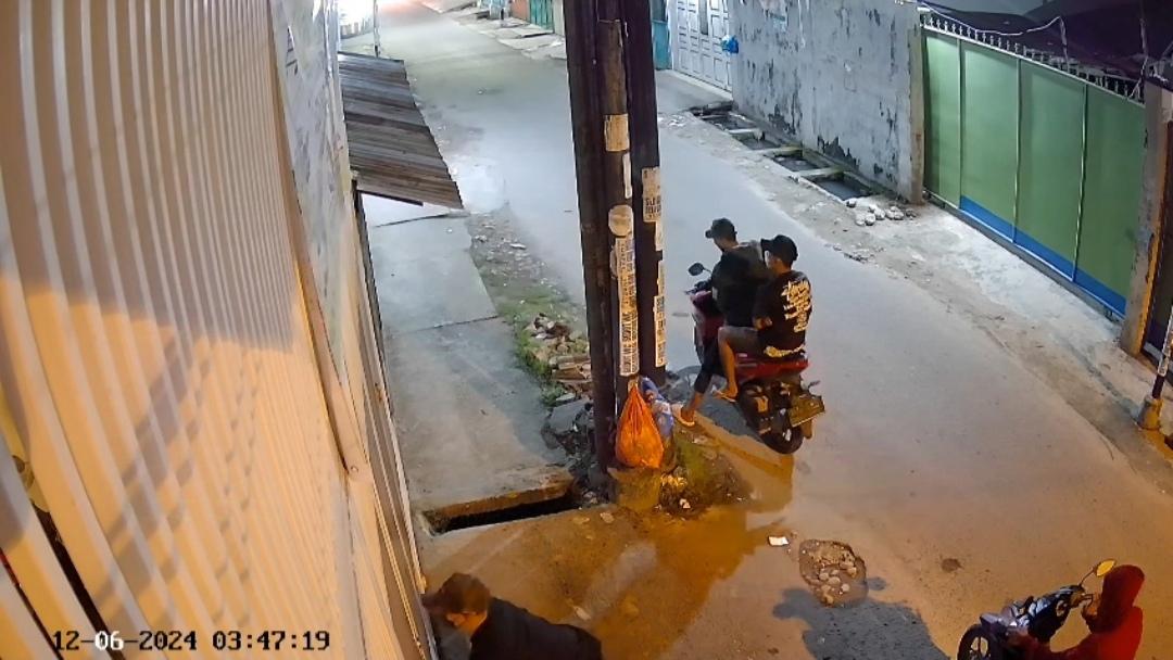 Pekerja Toko yang Kehilangan Motor di Medan Tembung Melapor ke Polisi, Pelaku Ada 4 Orang