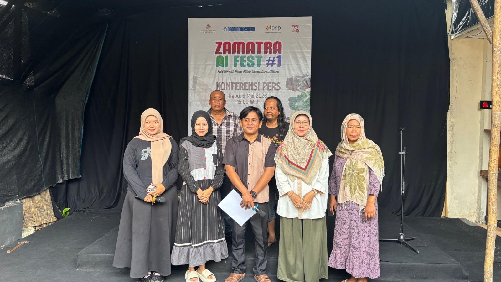 Zamatra AI Fest 1, Angkat Restorasi Hulu-Hilir Sumut Lewat Teknologi Kecerdasan Buatan