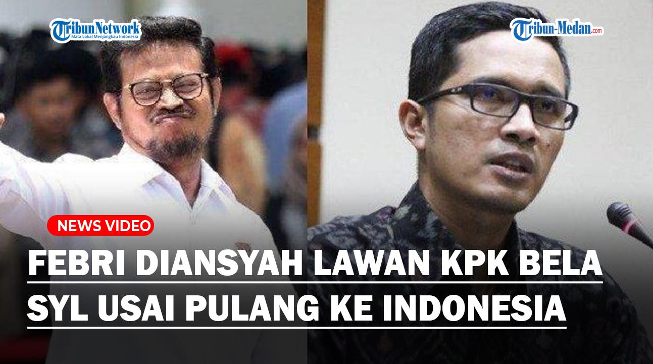 Febri Diansyah Siap Lawan KPK Bela Syahrul Limpo di Kasus Korupsi Kementan Usai Pulang ke Indonesia
