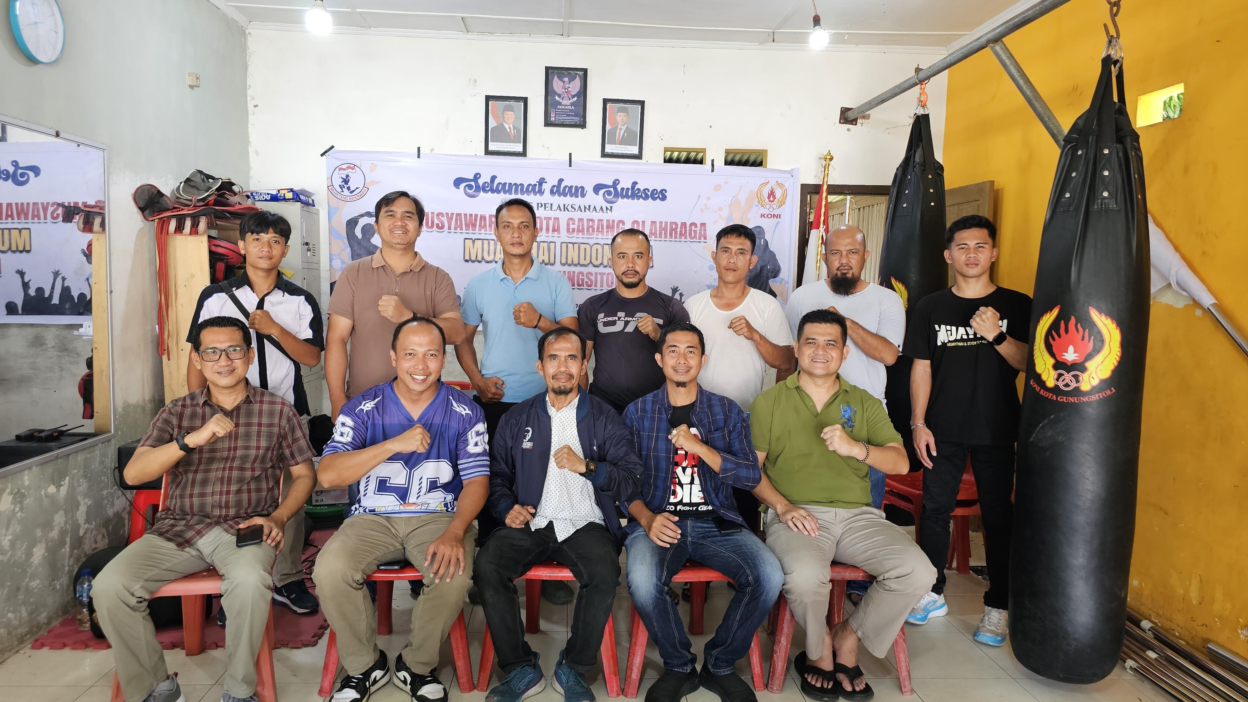 Wija Delvianto Zega Kembali Pimpina Muaythai Gunungsitoli