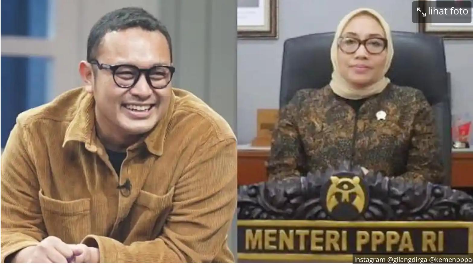 Gilang Dirga Ragukan Kualitas Menteri PPPA soal Gerbong KRL: Tak Sesuai Ekspektasi Saya