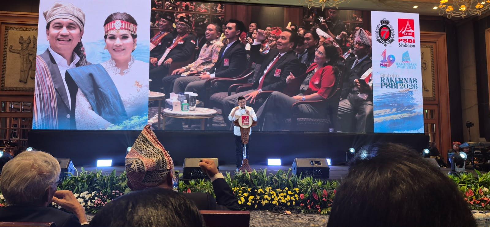 Bobby Nasution Hadiri Rakernas PSBI, Respons Aspirasi Soal Danau Toba dan Budaya Batak - Tribun-medan.com