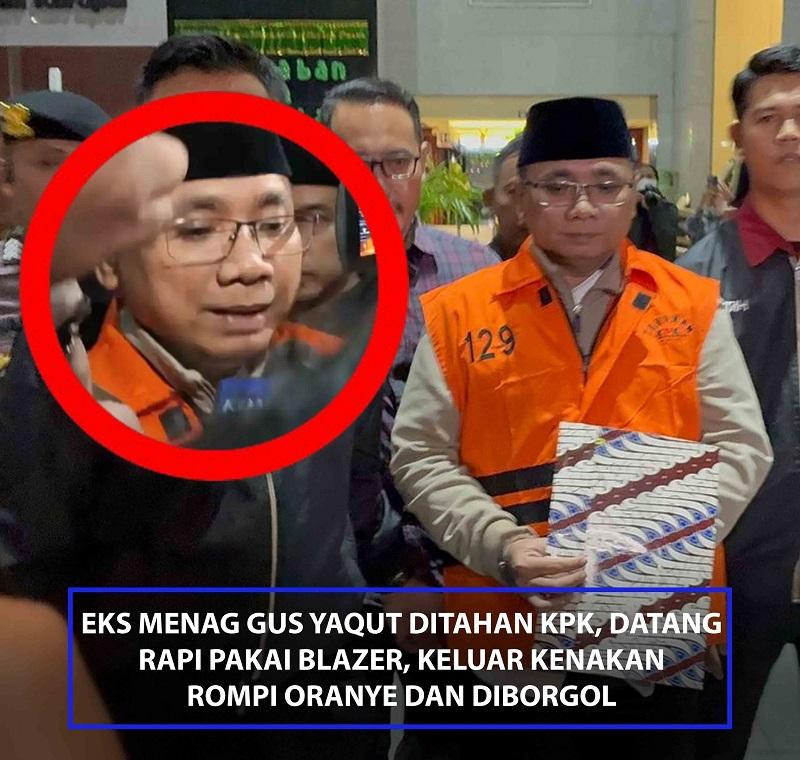 ISTRI Noel Dengar Kabar Gus Yaqut Tak di Rutan KPK Mulai Kamis: Gak Mungkin Malam Takbiran Diperiksa