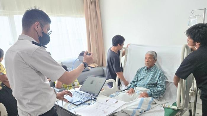 Imigrasi Medan - Larasati Layani Paspor di Rumah Sakit Murni Teguh - Tribun-medan.com