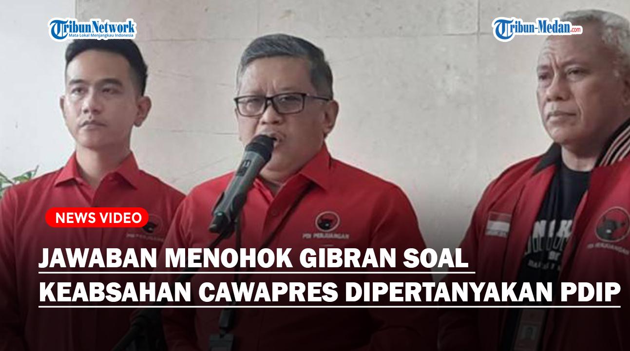 Jawaban Gibran Soal Keabsahan Bacawapres Prabowo Dipertanyakan PDIP