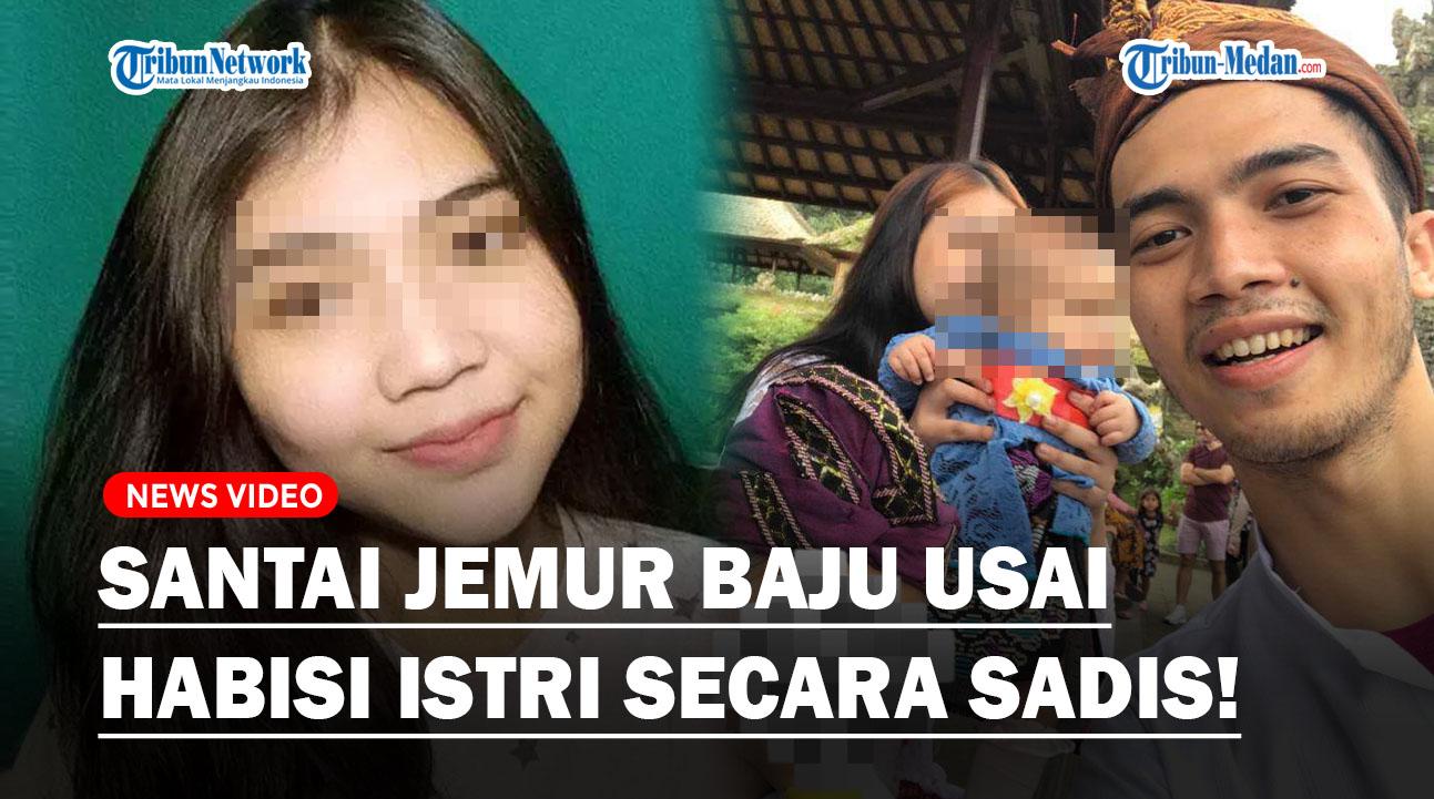 PEMBUNUH BERDARAH DINGIN, Santai Jemur Baju usai Habisi Istri Secara Sadis di Hadapan 2 Anak!
