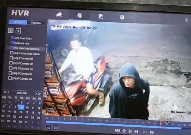 Maling Beraksi di Grosir Jl Kapten Muslim Medan, Curi Rokok Senilai Rp 12 Juta saat Pemilik Lengah