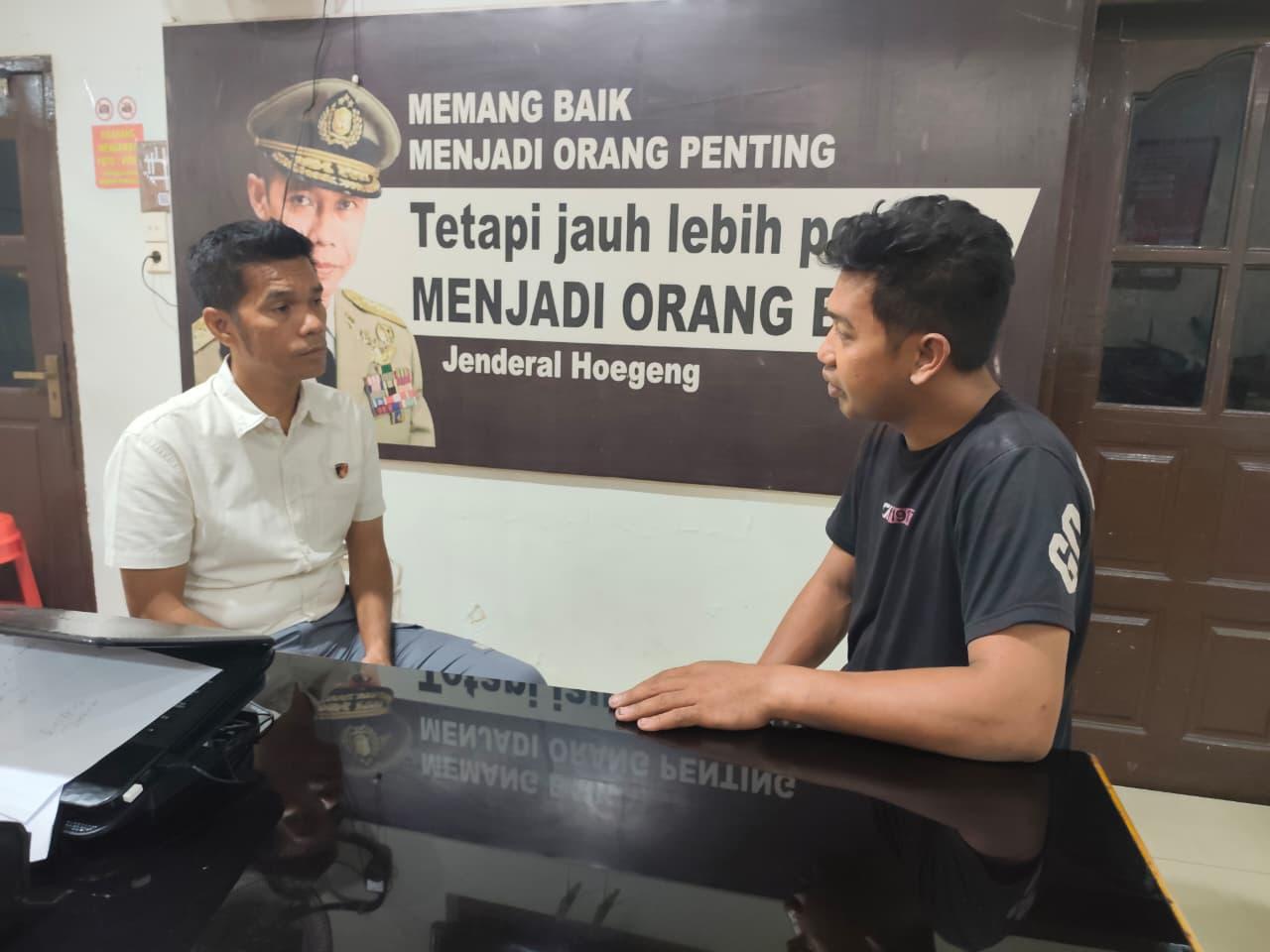 Modus Bertemu Melepas Rindu Sekaligus Makan Malam, Pria di Medan Malah Curi Motor Mantan Kekasih - Tribun-medan.com