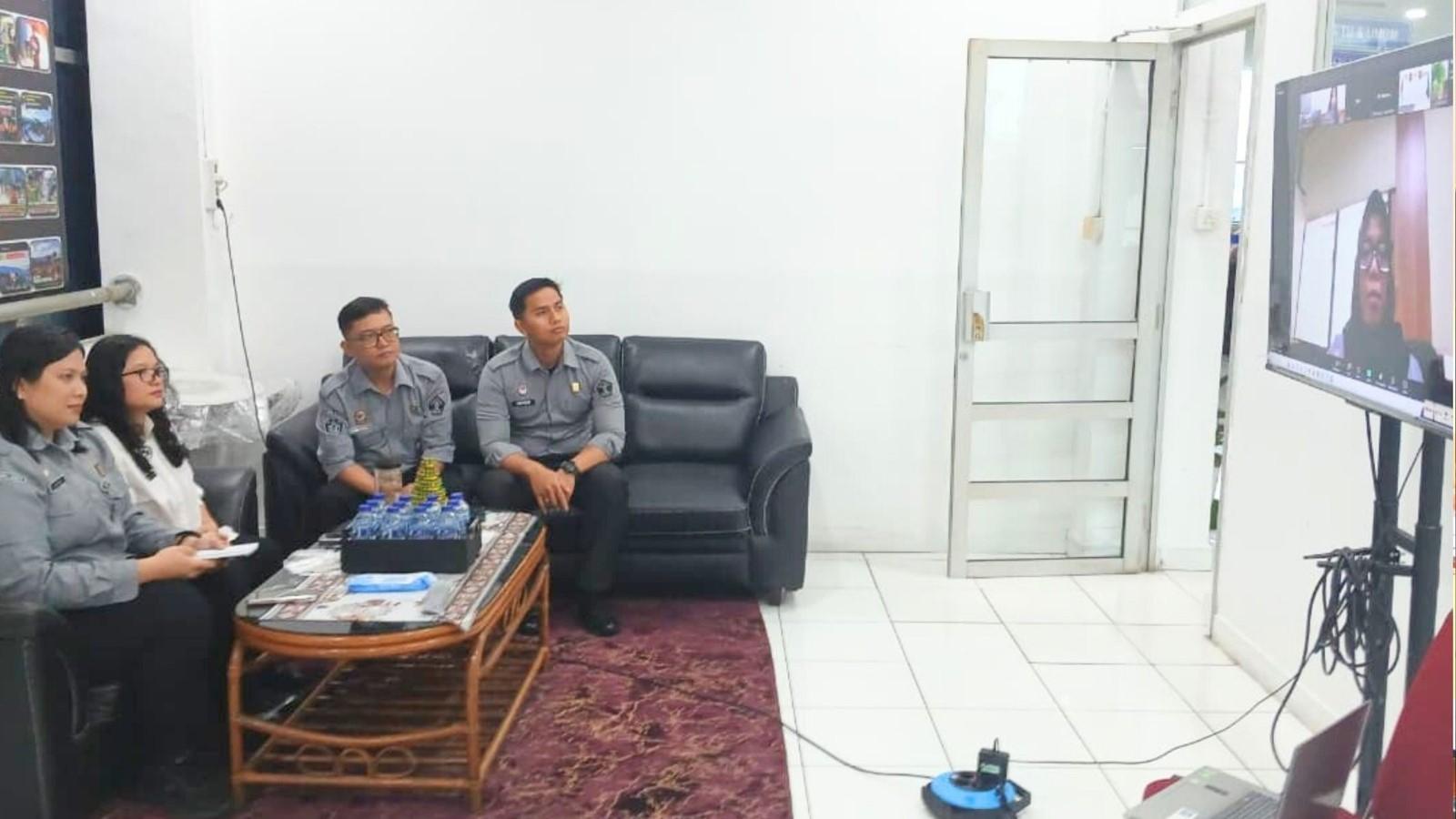 Perkuat Kualitas Layanan, Kanwil Kemenkum Sumut Ikuti Penyeragaman Standar Pelayanan Publik