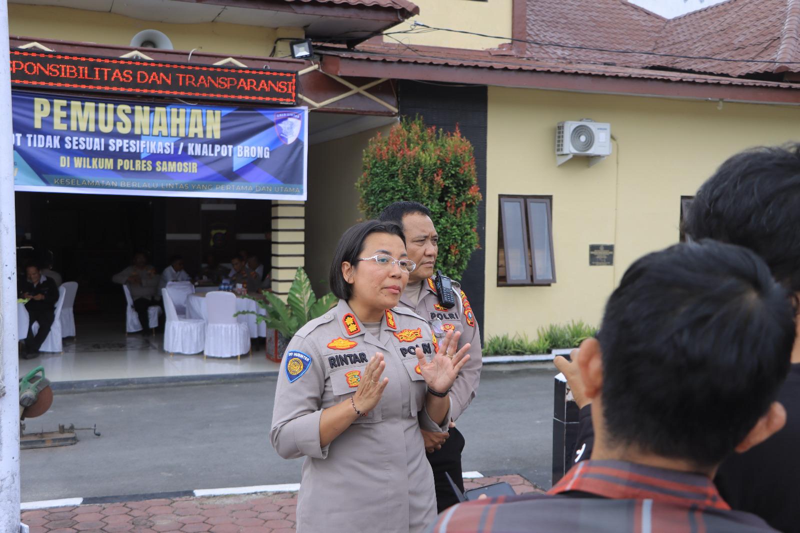 2 Oknum Personil Polres Samosir Diringkus Terkait Kasus Narkoba, Begini Tanggapan Kapolres AKBP Rina - Tribun-medan.com