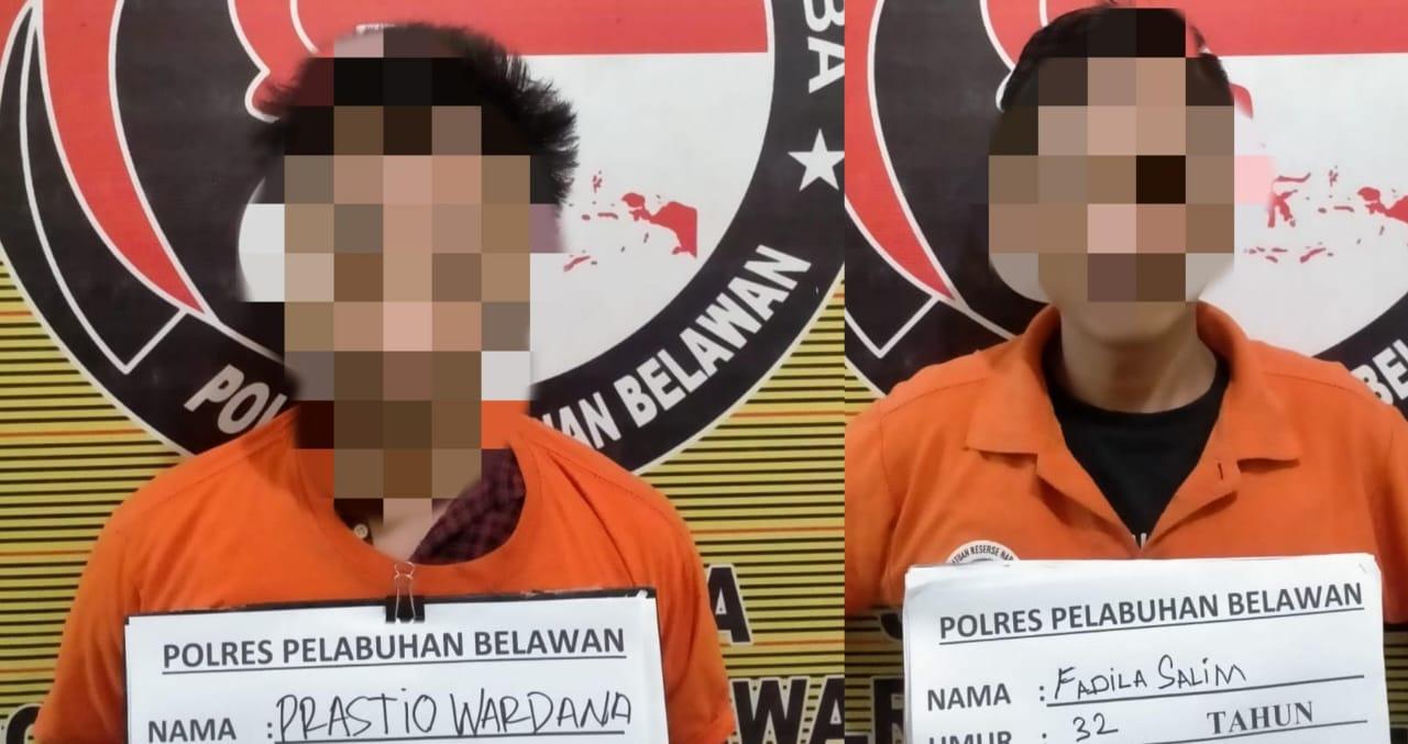 Dua Pengedar Shabu Diciduk di Marelan, Simpan Barang Bukti di Lemari Baju