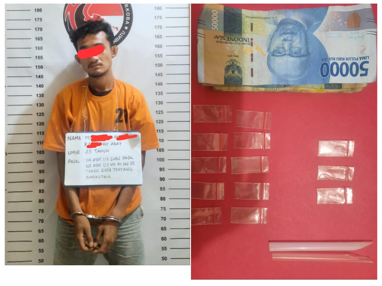 Sat Narkoba Polres Labuhanbatu Ungkap Kasus tentang Penyalahgunaan Narkotika