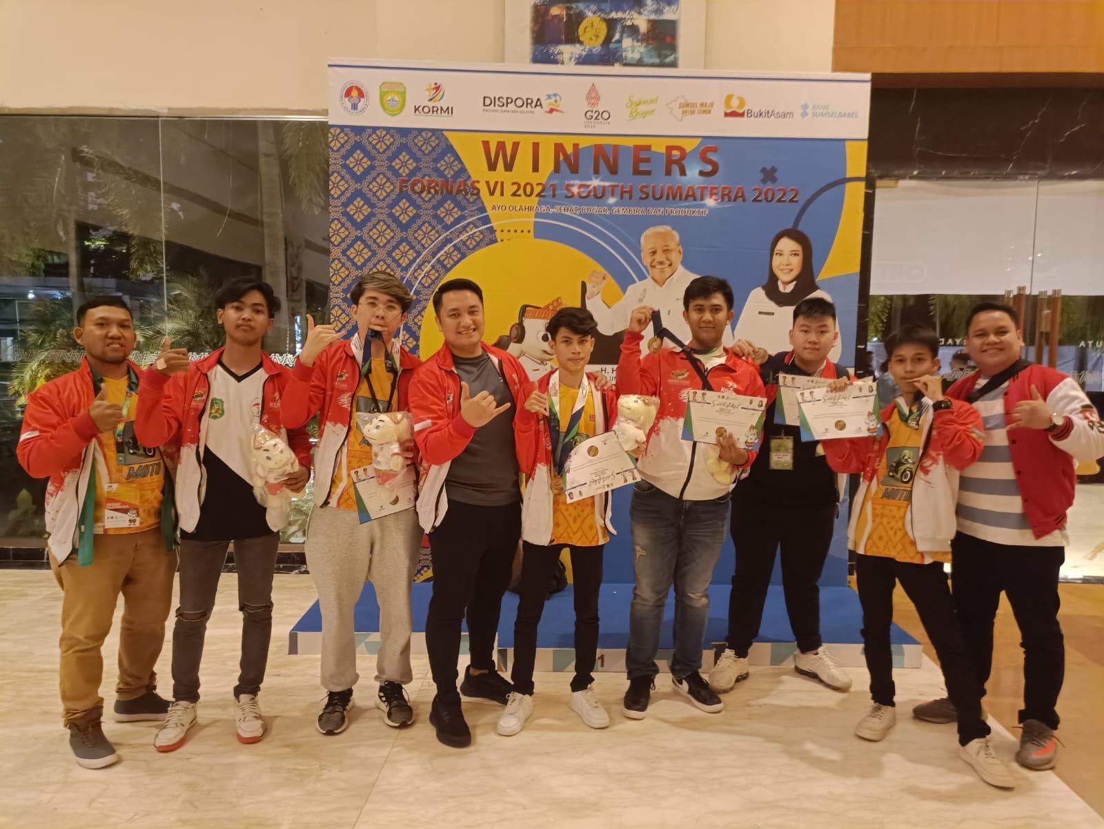 RAIH Medali Emas Mobile Legends di FORNAS Palembang, Iespa Sumut Berharap Atlet Diperhatikan