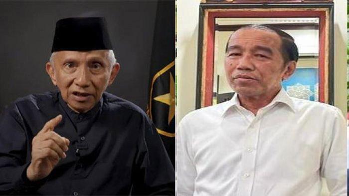 OMONGAN PEDAS Amien Rais Sebut Jokowi Dihukum Tuhan, Saran Bertobat Agar Cepat Sembuh: Kezaliman